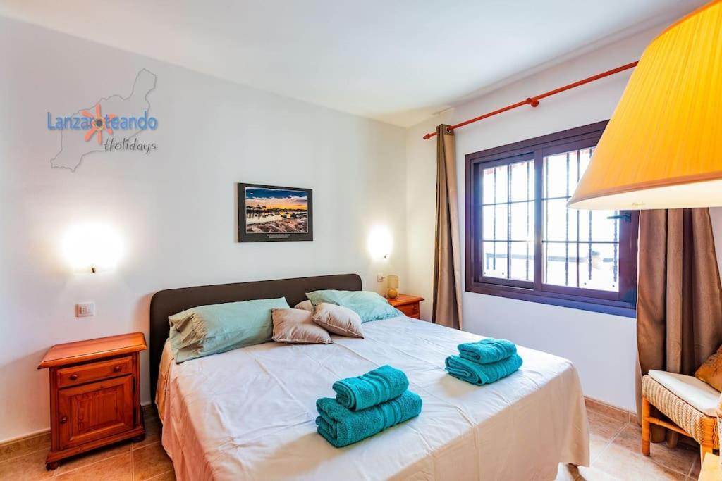 Casita El Faro En Playa Bastian Aircon In The Bedrooms Vv Costa Teguise Exteriér fotografie